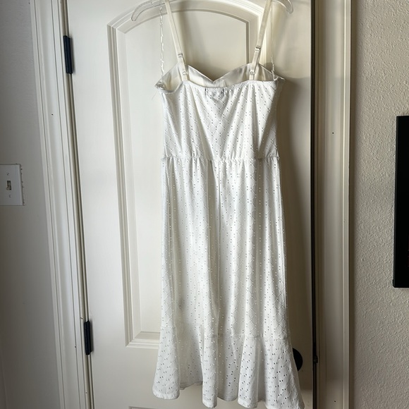 Francesca’s White Midi Dress - Picture 2 of 3